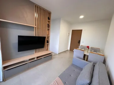 Apartamento com 2 Quartos para alugar, 60m² no Ponta de Campina, Cabedelo