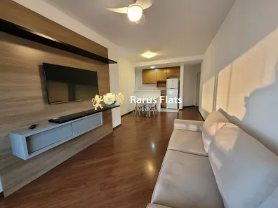Flat com 1 Quarto para alugar, 75m² no Cidade Monções, São Paulo
