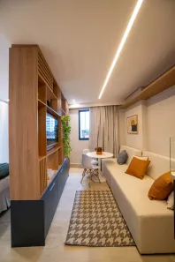 Apartamento com 1 Quarto para alugar, 27m² no Boa Vista, Recife