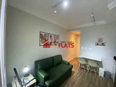 Flat com 1 Quarto para alugar, 33m² no Cerqueira César, São Paulo