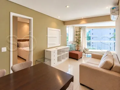 Apartamento com 1 Quarto à venda, 50m² no Cidade Monções, São Paulo