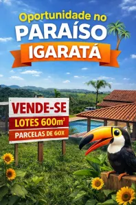 Lote/Terreno à venda, 600m² no Centro, Igaratá