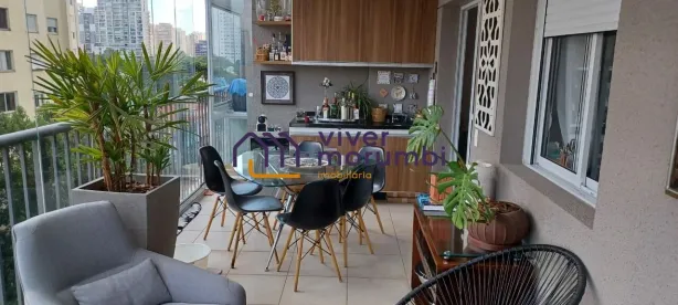 Apartamento com 2 Quartos para alugar, 77m² no Vila Cordeiro, São Paulo
