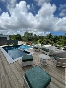 Casa de Condomínio com 3 Quartos para alugar, 400m² no Alphaville (Abrantes), Camaçari