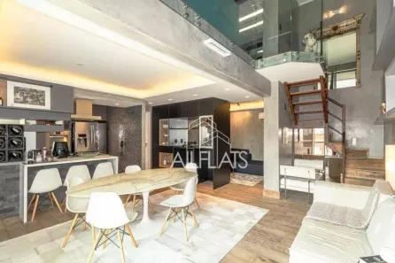 Apartamento com 1 Quarto para venda ou aluguel, 130m² no Vila Nova Conceição, São Paulo