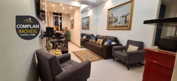 Apartamento com 2 Quartos à venda, 60m² no Copacabana, Rio de Janeiro
