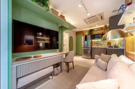 Apartamento com 2 Quartos à venda, 42m² no Santo Amaro, São Paulo
