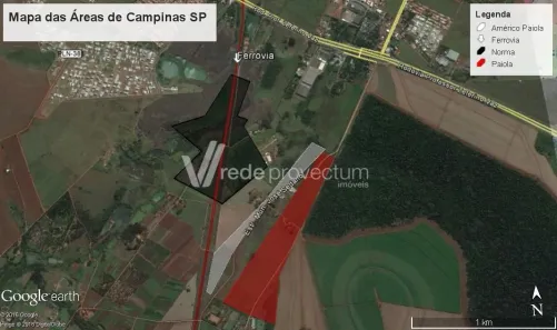 Lote/Terreno à venda, 130000m² no Betel, Paulínia