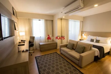Flat com 1 Quarto à venda, 35m² no Itaim Bibi, São Paulo