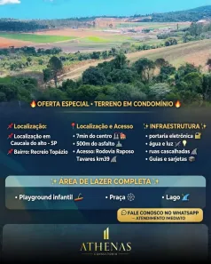 Lote/Terreno à venda, 500m² no Centro (Caucaia do Alto), Cotia