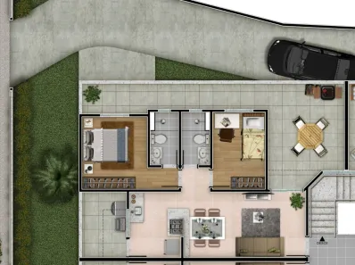 Apartamento com 2 Quartos à venda, 83m² no Santa Rosa, Belo Horizonte