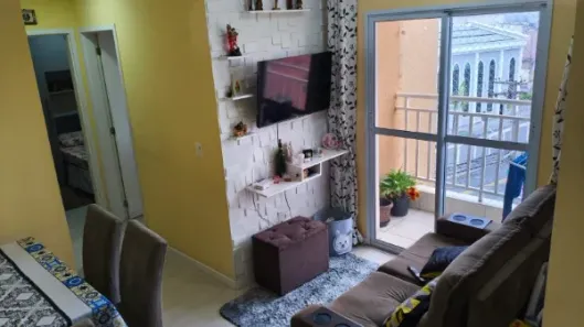 Apartamento com 2 Quartos para alugar, 43m² no Jardim Record, Taboão da Serra