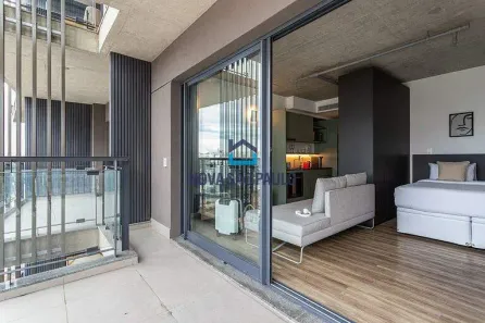 Apartamento com 1 Quarto para alugar, 39m² no Pinheiros, São Paulo