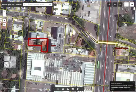 Lote/Terreno à venda, 970m² no Centro, Canoas