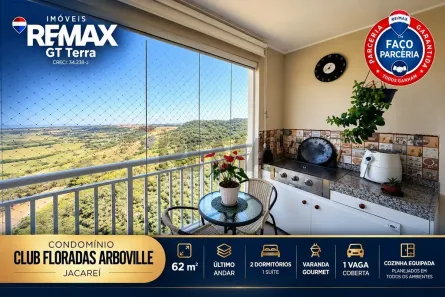 Apartamento com 2 Quartos à venda, 62m² no Pagador de Andrade, Jacareí