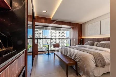 Flat com 1 Quarto à venda, 26m² no Indianópolis, São Paulo