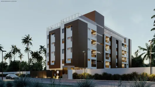 Apartamento com 2 Quartos à venda, 60m² no Ponta de Matos, Cabedelo