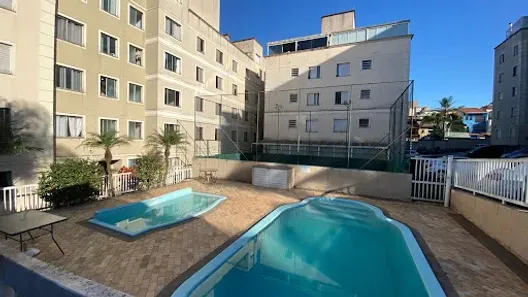 Apartamento com 2 Quartos para alugar, 46m² no Parque São Vicente, Mauá
