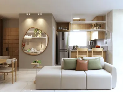 Casa de Condomínio com 2 Quartos à venda, 75m² no Liberdade, Parnamirim