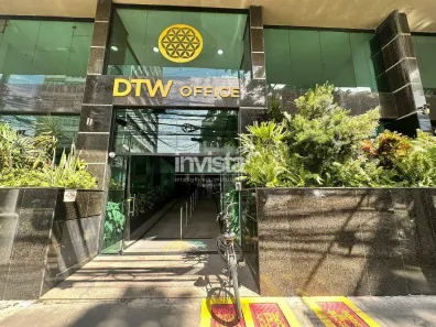 Sala Comercial para alugar, 65m² no Centro, Santos