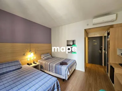 Apartamento com 1 Quarto à venda, 25m² no Pompéia, Santos