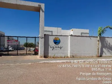 Apartamento com 2 Quartos à venda, 43m² no Parque da Barragem Setor 12, Águas Lindas de Goiás