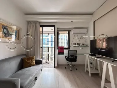 Flat com 1 Quarto à venda, 38m² no Moema, São Paulo