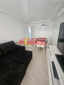 Apartamento com 3 Quartos para alugar, 64m² no Ponte Grande, Guarulhos