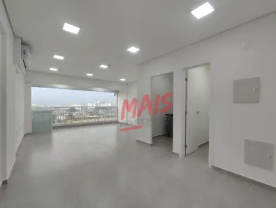 Sala Comercial à venda, 42m² no Vila Mathias, Santos