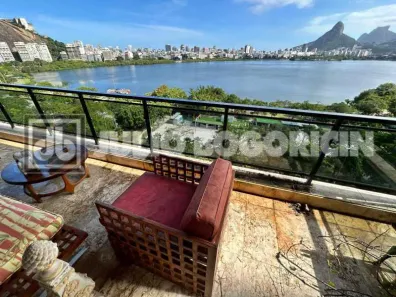 Apartamento com 4 Quartos para alugar, 300m² no Lagoa, Rio de Janeiro