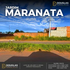 Lote/Terreno à venda, 425m² no Jardim Maranata, Aparecida de Goiânia