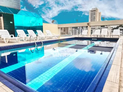 Flat com 1 Quarto à venda, 36m² no Centro, São Vicente