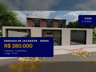 Casa com 2 Quartos à venda, 72m² no Enseada de Jacaraípe, Serra
