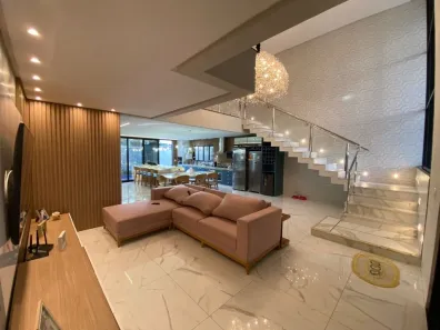 Casa de Condomínio com 4 Quartos à venda, 250m² no Condomínio Parque dos Cisnes, Goiânia