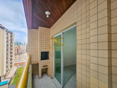 Apartamento com 2 Quartos para alugar, 89m² no Guilhermina, Praia Grande