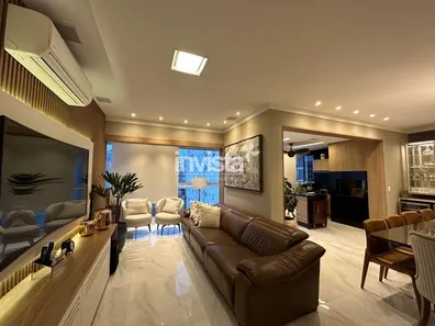 Apartamento com 3 Quartos à venda, 160m² no Pompéia, Santos