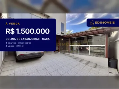 Casa com 4 Quartos à venda, 240m² no Colina de Laranjeiras, Serra