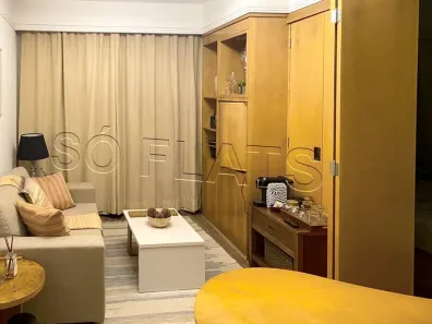 Flat com 1 Quarto à venda, 30m² no Moema, São Paulo
