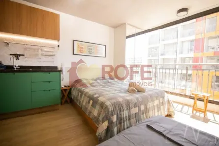 Apartamento com 1 Quarto à venda, 25m² no Indianópolis, São Paulo