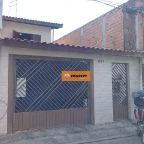 Sobrado com 3 Quartos à venda, 116m² no Parque Maria Helena, Suzano