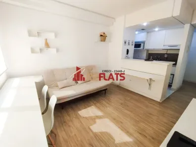Flat com 1 Quarto à venda, 42m² no Moema, São Paulo