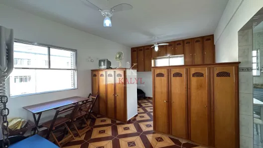 Kitnet com 1 Quarto à venda, 34m² no Boqueirão, Praia Grande