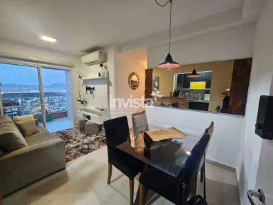 Apartamento com 2 Quartos à venda, 62m² no Macuco, Santos
