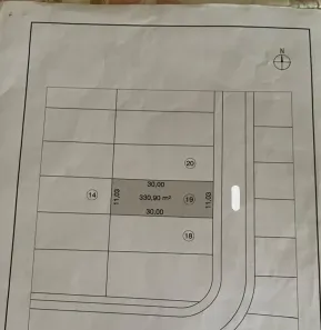 Lote/Terreno à venda, 330m² no Cidade Alpha, Eusébio