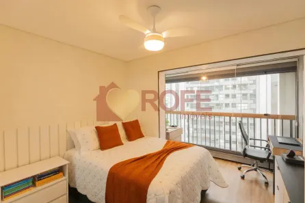 Apartamento com 1 Quarto à venda, 25m² no Brooklin Paulista, São Paulo