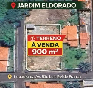 Lote/Terreno à venda, 900m² no Jardim Eldorado, São Luís