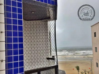 Apartamento com 1 Quarto para alugar, 60m² no Guilhermina, Praia Grande