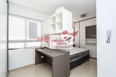 Apartamento com 1 Quarto para alugar, 22m² no Centro, Curitiba