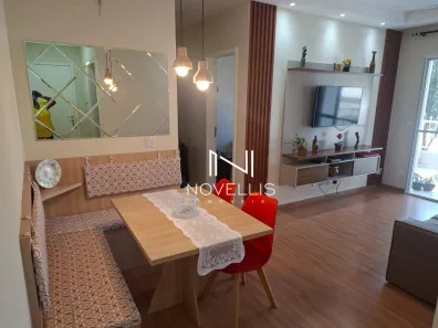Apartamento com 2 Quartos para alugar, 68m² no Residencial São Paulo, Jacareí
