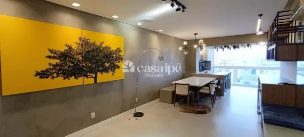 Apartamento com 3 Quartos para alugar, 125m² no Ponta da Praia, Santos